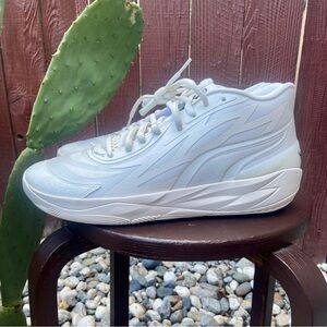 Puma MB.02 Frosted Ivory Mid Lamelo Melo Ball Sz. 12